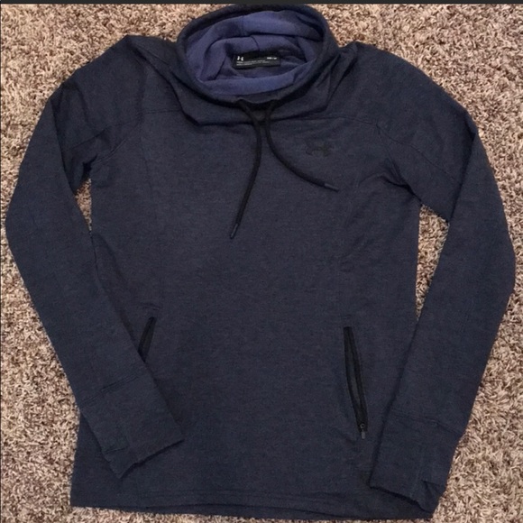 Navy Blue Under Armour Pullover - Picture 1 of 6